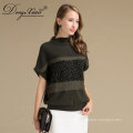 New Design High Neck Bat Sleeve Women Knitwear Cashmerepullover Sweater 2018